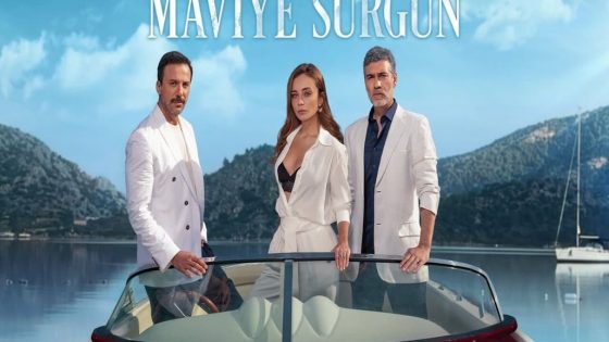 مسلسل المنفى الازرق الحلقة 13 قصة عشق